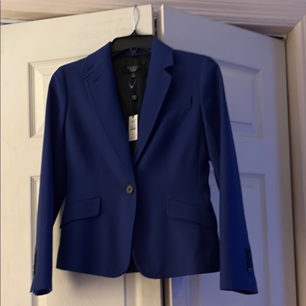 Women's Blue Blazer Talbots